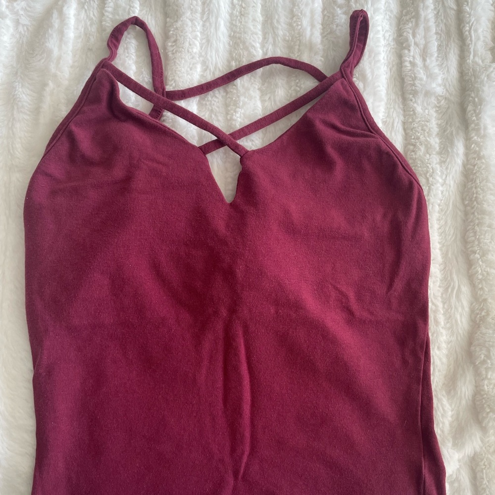 Strappy tank top